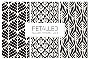 Petalled Seamless Patterns Set 4, a Pattern Graphic by Curly_Pat (Thumbnail 1 of 5)