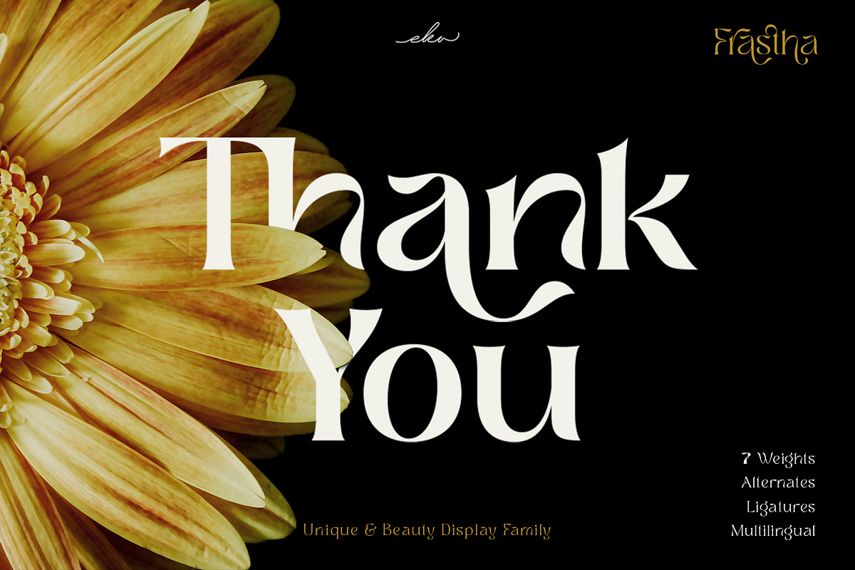 Frastha - Unique Display Serif Font, a Font by Ekahermawan (Photo 15 of 15)