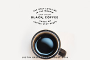 Black Coffee ~ Vintage San Serif, a Serif Font by Greenhouse Supply Co (Thumbnail 4 of 4)