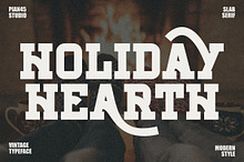 Holiday Hearth - Modern Slab