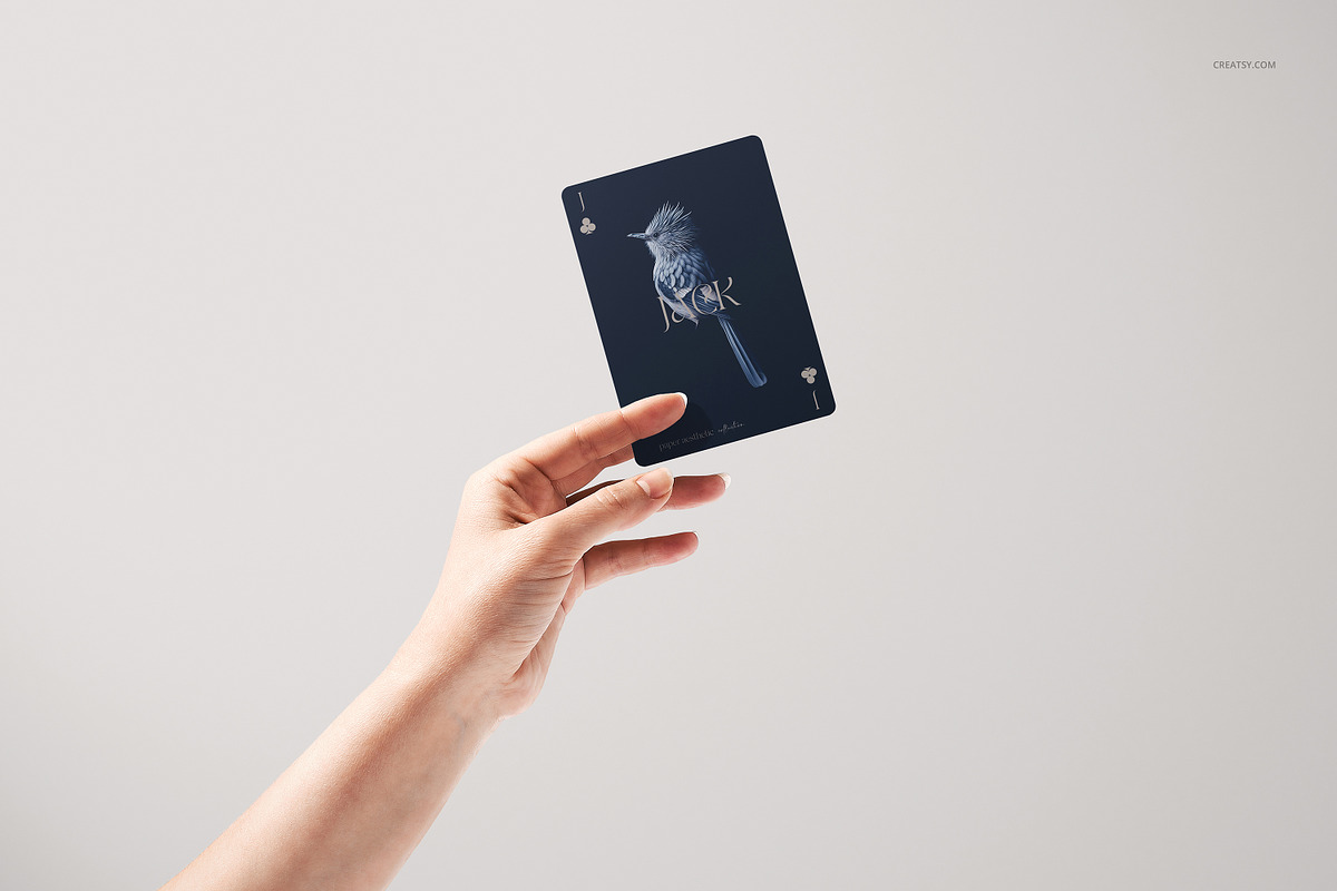 Playing Cards Mockup Set v.3, a Merchandise Mockup by creatsy5 (Photo 5 of 12)