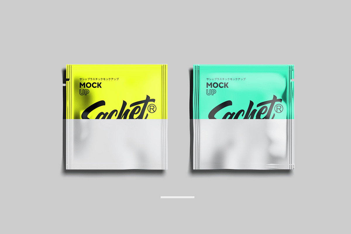 Sachet Packaging Mockup, a Packaging Mockup by megostudi0 (Photo 4 of 5)