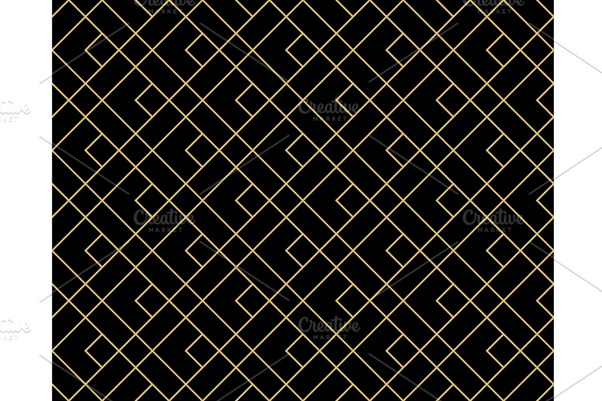 The geometric pattern with lines, a Decorative Illustration by RODINA (Photo 1 of 3)