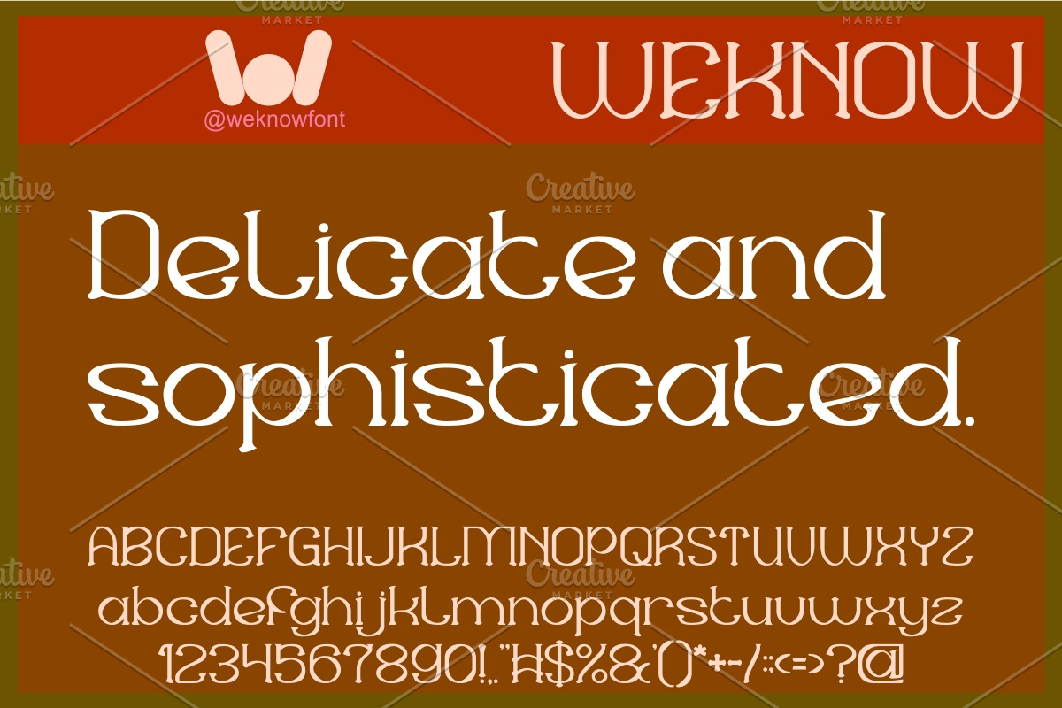 Sweet Emotion Font, a Serif Font by weknow (Photo 3 of 8)