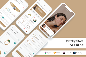 Jewelry Store App UI Kit