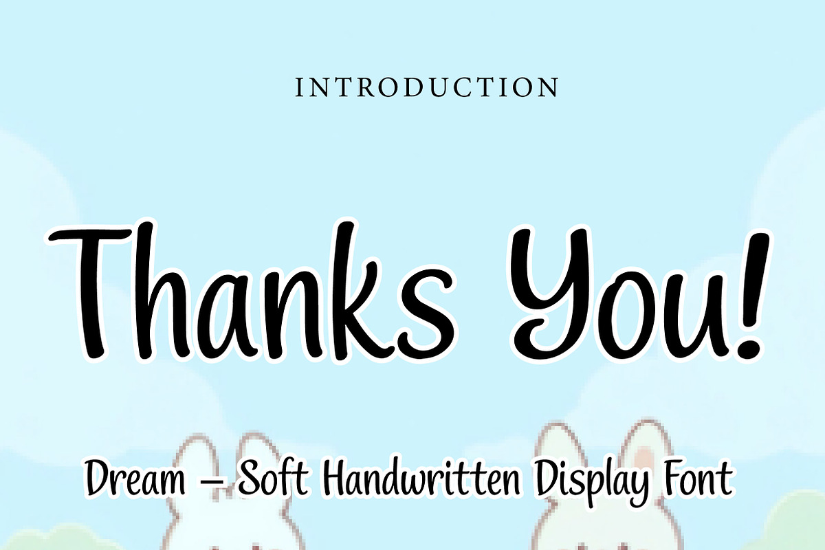 Dream, a Handwritten Font by Wow Magic (Photo 3 of 3)
