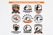 Cornhole Tournament Logo Bundle, a Branding & Logo Template by Guavanaboy (Thumbnail 1 of 3)