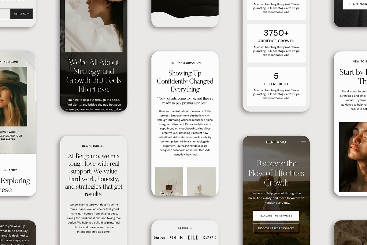 Showit Website Template | Bergamo, a Websites & App Template by Designorina (Photo 8 of 10)