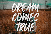 Jushley Shine - BRUSH FONT, a Font by ErgibiStudio (Thumbnail 4 of 11)
