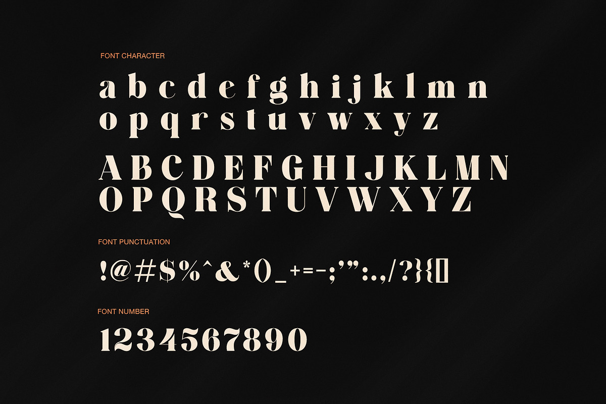 Bingah Elegant Serif Font, a Serif Font by Elegant Font (Photo 7 of 8)