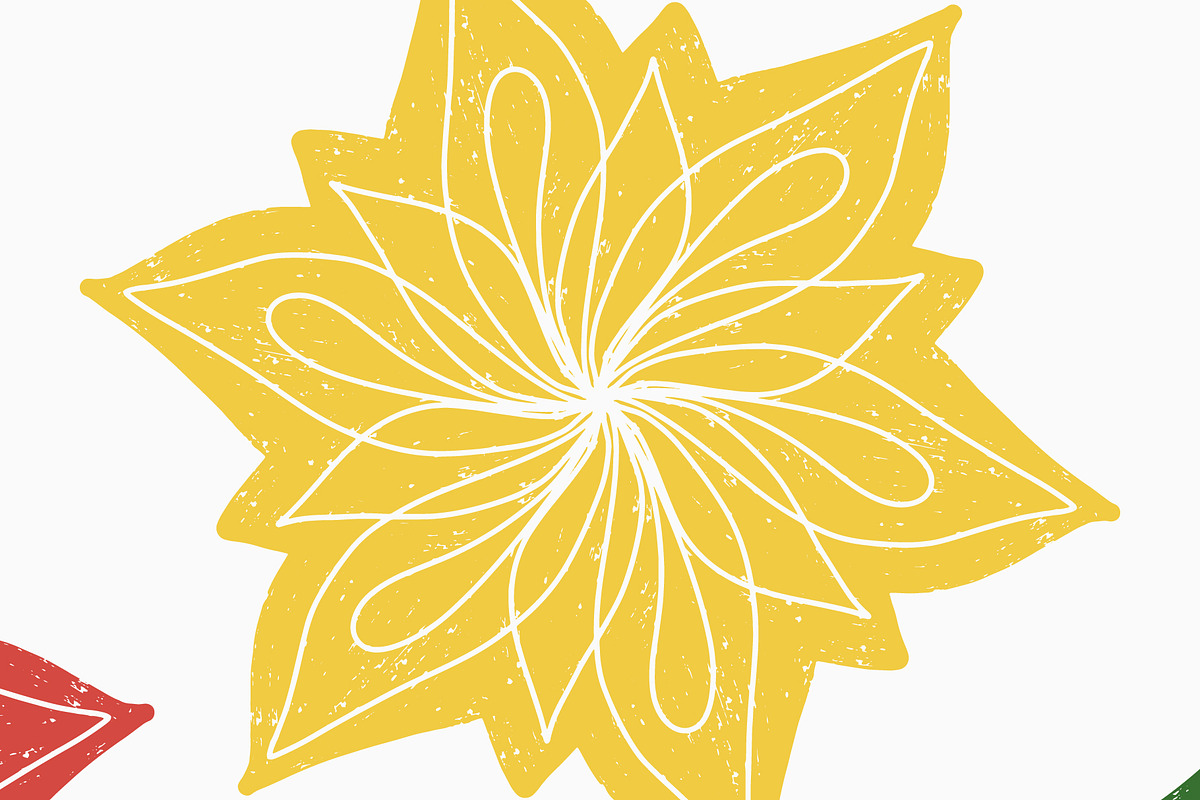 Bold Floral Mandala Seamless Vector, a Pattern Graphic by NayaChu (Photo 4 of 11)