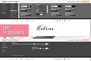 Blogger Template Responsive - Celine, a Websites & App Template by Vefio Themes (Thumbnail 2 of 3)