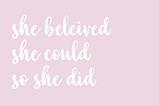 Lindore Script, a Script Font by Irina Vascovet (Thumbnail 5 of 7)