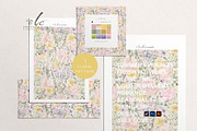 Whimsical Bridgerton Fleur, a Pattern Graphic by slowlivecreate (Thumbnail 2 of 7)