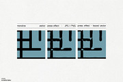 Monozen 3 - 130 abstract icons, an Object Graphic by kloroform (Thumbnail 5 of 11)