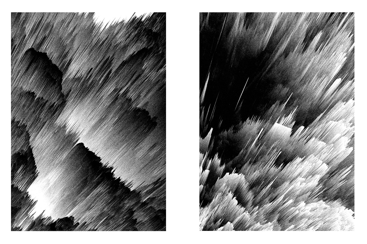 Abstract Halftone Explosions Vol. 1, a Texture Graphic by AL's Design ...