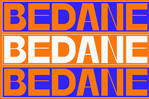 Bedane - Modern Sans Serif