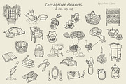 Cottagecore Spring. Hand-Drawn Art., a Seasonal Illustration by Designwork (Thumbnail 6 of 10)