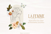 La Femme collage creator women fruit, an Object Graphic by Angele Kamp (Thumbnail 2 of 11)