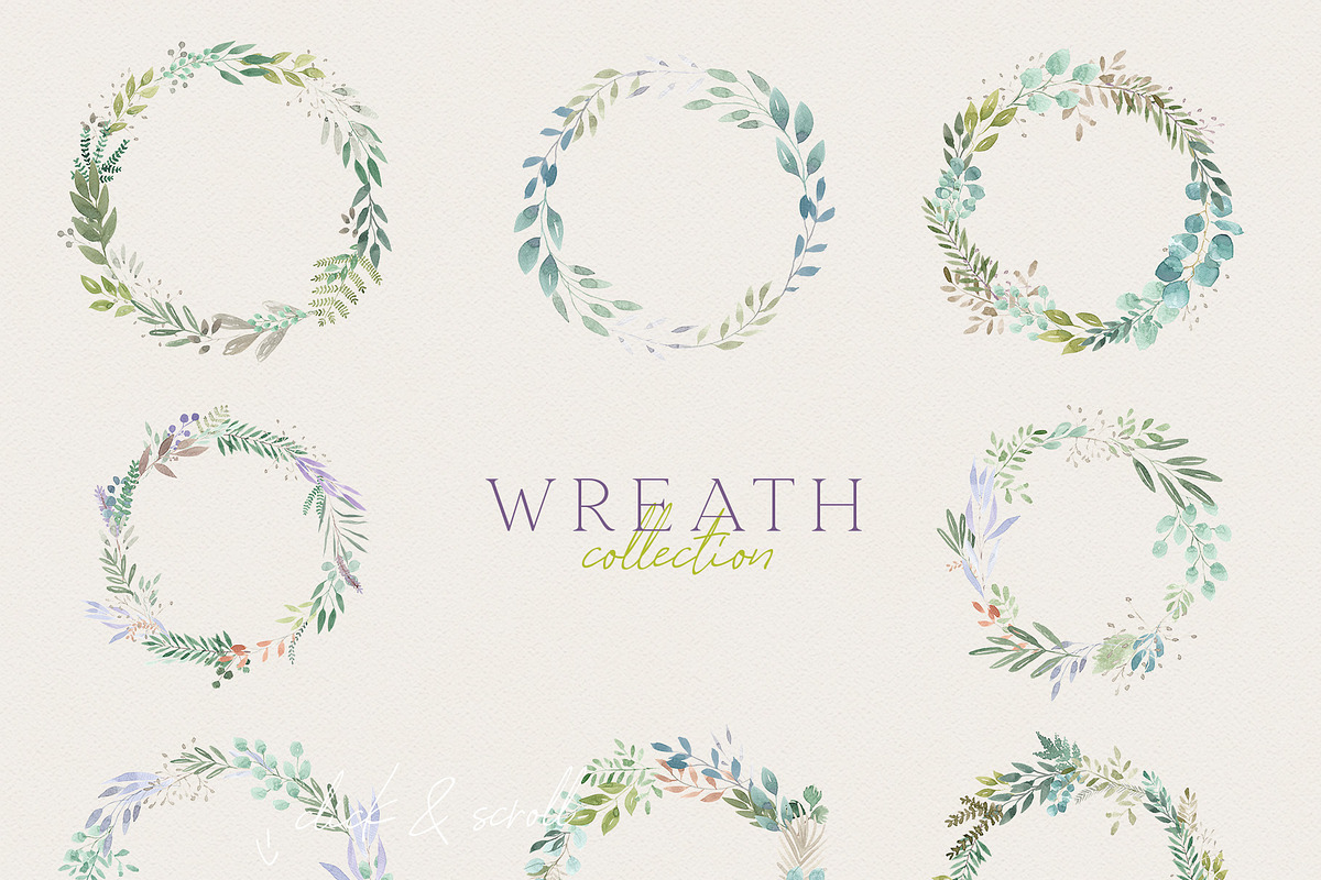 Handmade Foliage watercolour herbs, an Illustration by January Bloom (Photo 4 of 13)