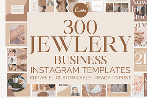 Jewelry Business Instagram Templates