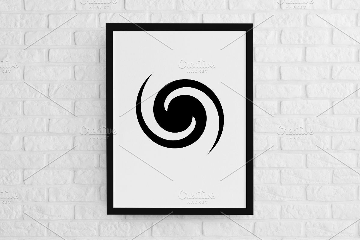 Spiral Silhouette SVG, an Object Illustration by newminddesign (Photo 2 of 3)