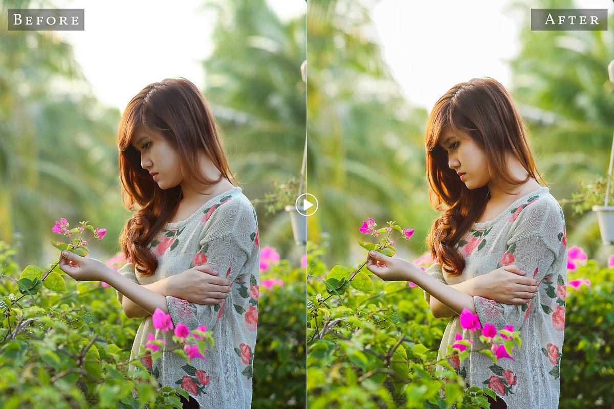 Garden Lightroom Presets, an Action Add-On by Creativetacos (Photo 4 of 6)