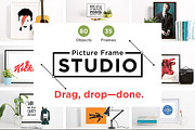 Frame mockup, a Product Mockup by Itsmesimon (Thumbnail 1 of 9)