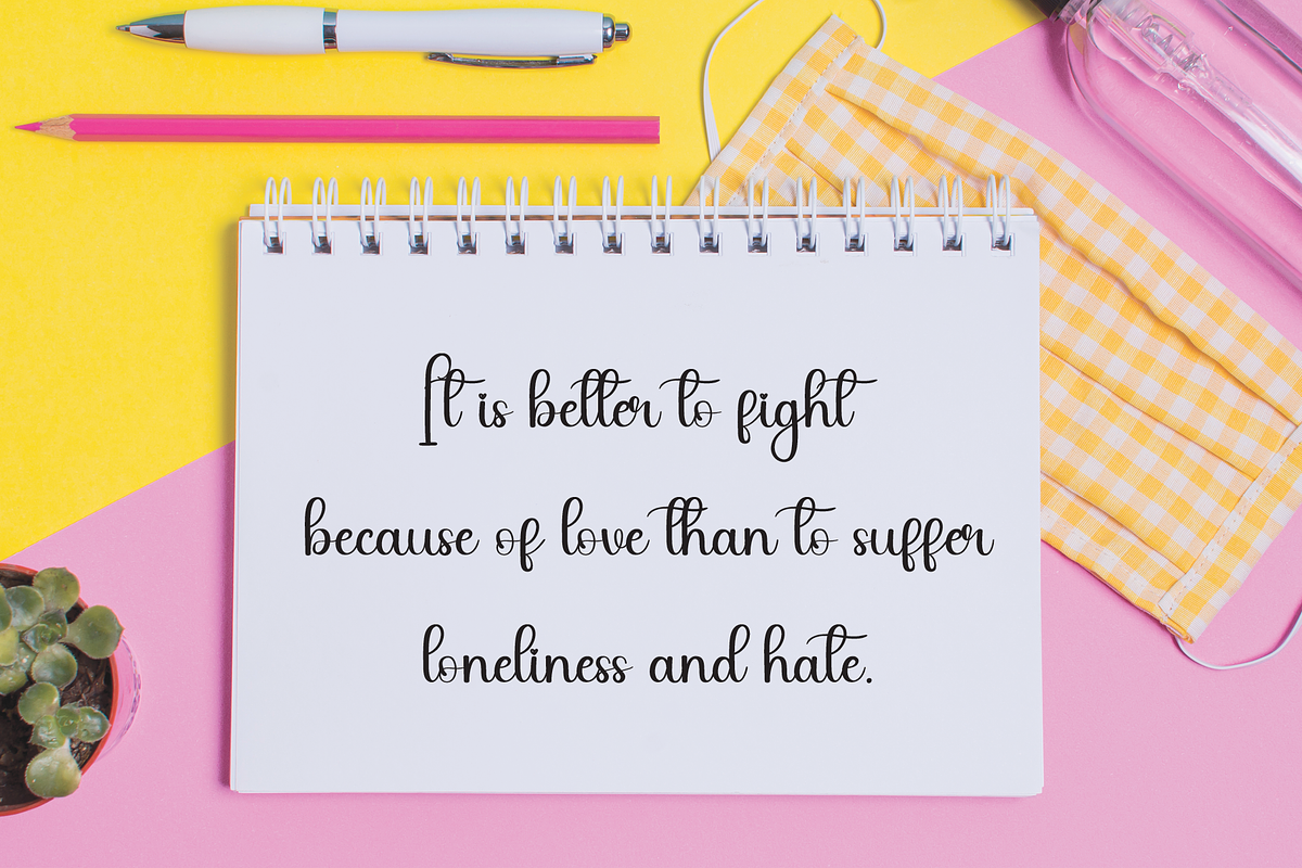 Bright | Script Font, a Handwritten Font by Scratchones (Photo 5 of 9)