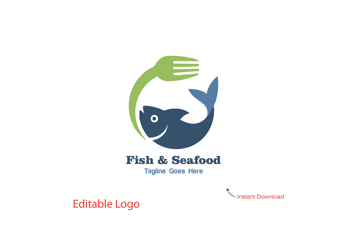 Seafood & Fish Restaurant Logo