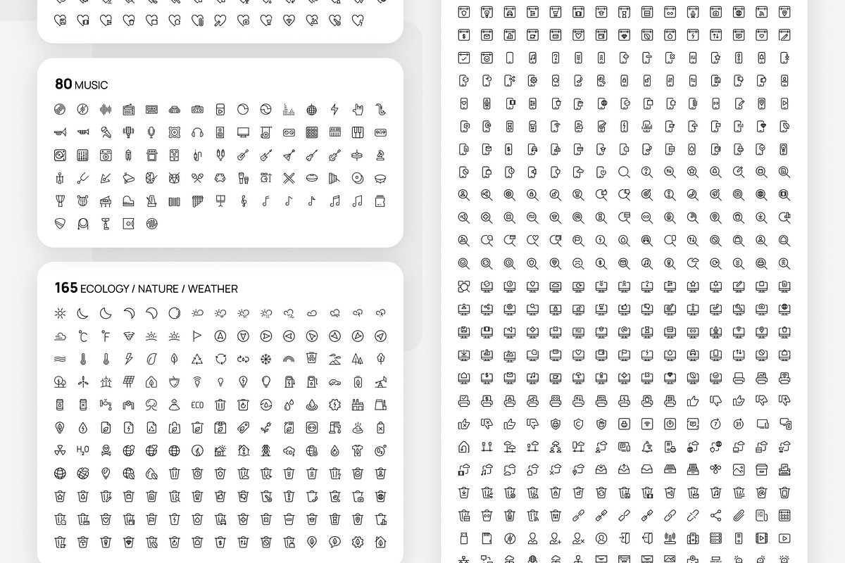 7000 Premium outline icons bundle, an Outline Icon by AIWD (Photo 11 of 13)