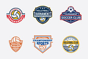 66 SPORTS Logo Templates BUNDLE, a Branding & Logo Template by shazi (Thumbnail 9 of 12)