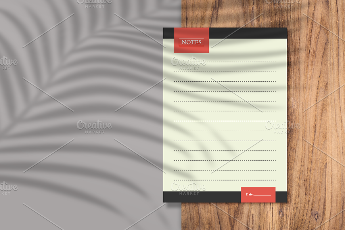 Note Design Template -36, a Stationery Template by shahsoft