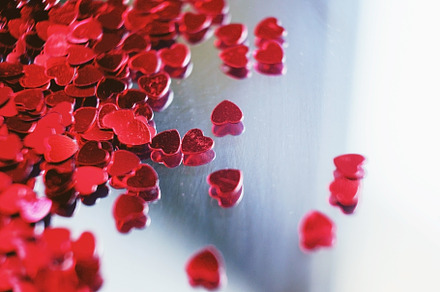 An amazing and lovely macro with space and clear about heart pur, an Abstract Photo by NanihtaCreative