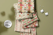 Vintage Christmas patchwork, a Pattern Graphic by Tani Kuzminka (Thumbnail 27 of 27)