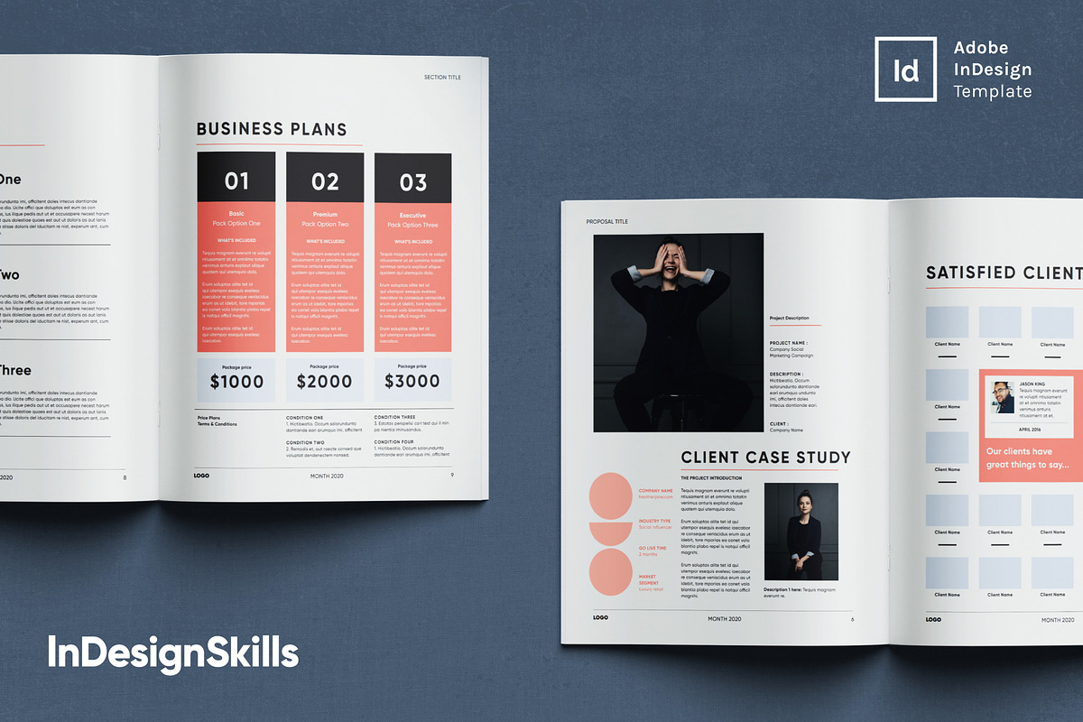Proposal Template, a Presentation Template by InDesignSkills (Photo 11 of 12)
