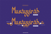 Barqah | Islamic Style Font, a Script Font by Denustudios (Thumbnail 5 of 12)