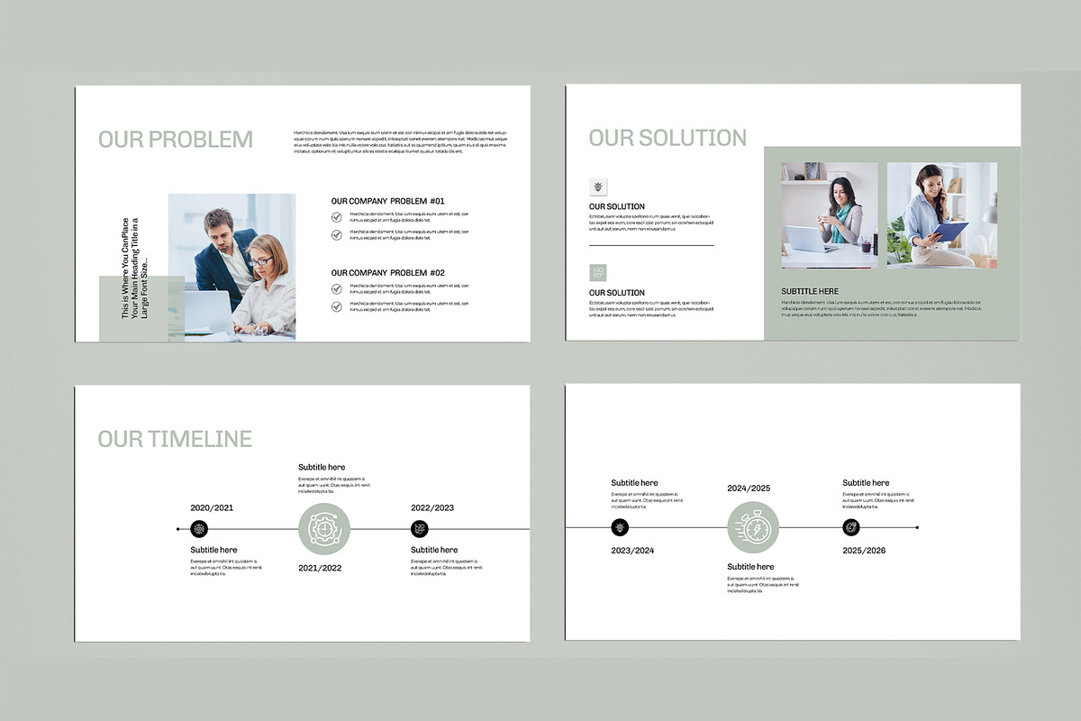 Investor Deck Presentation Template, a Presentation Template by MightyDesign (Photo 4 of 8)