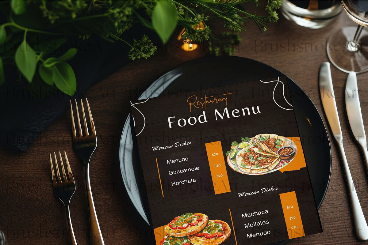 Mexican Food Clipart, Tacos, Nachos, a Food Illustration by BrushstrokeArtGB (Photo 9 of 9)