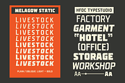 Melagow Display Variable, a Sans Serif Font by 24Design Studios (Thumbnail 7 of 11)