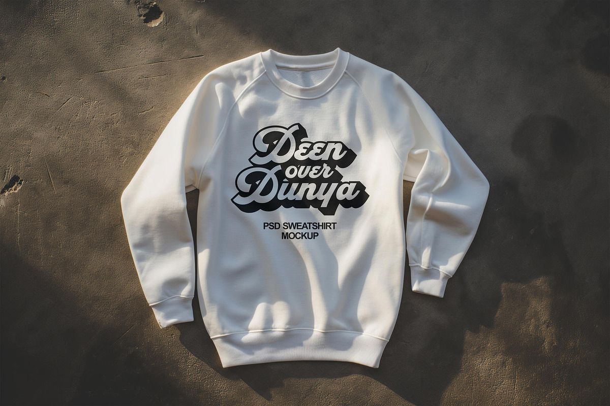 Sweatshirt Mockup, a Shirt Mockup by sweetmaroon.studio