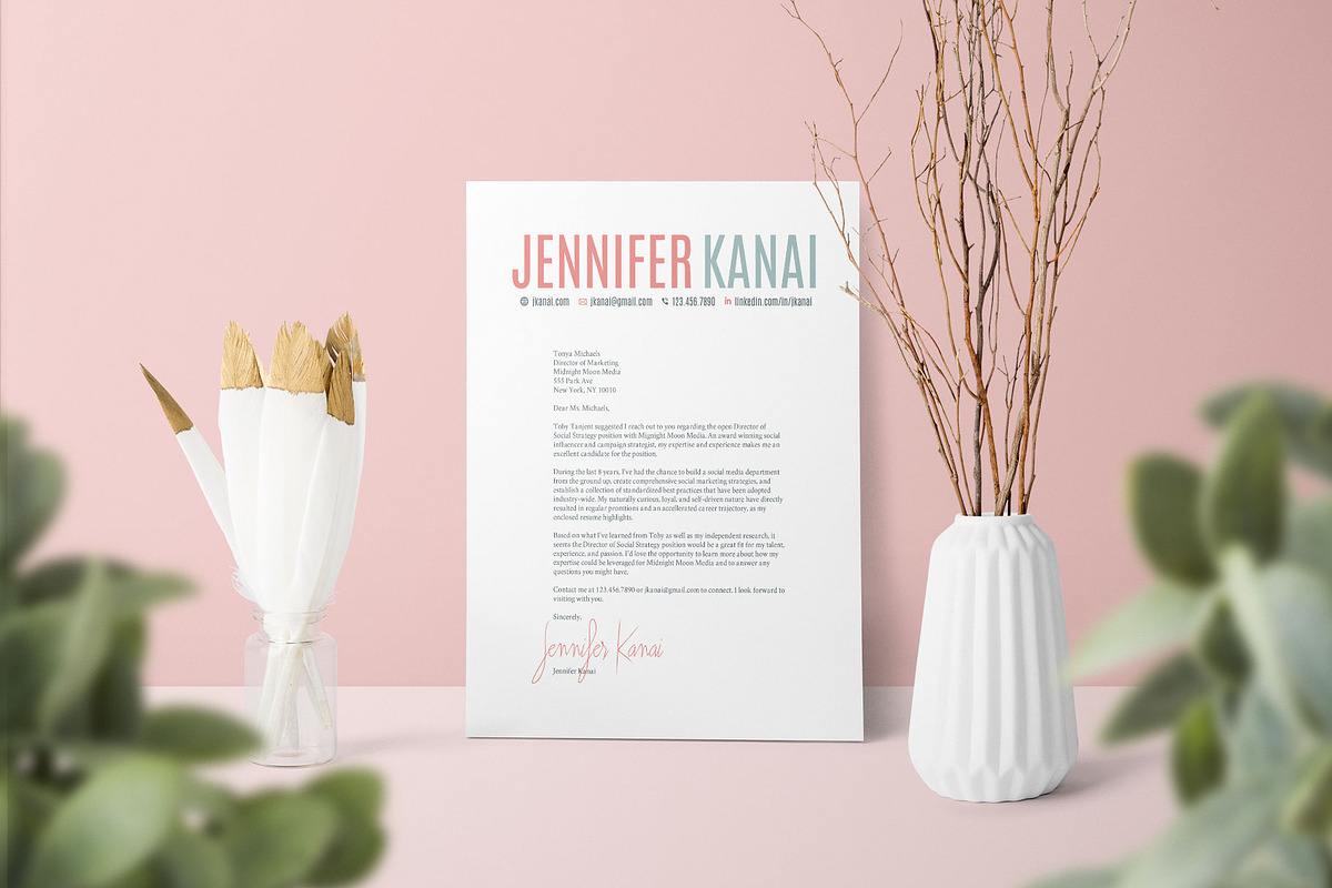 Resume & Cover Letter Templates, a Resume Template by Khara Plicanic (Photo 4 of 6)