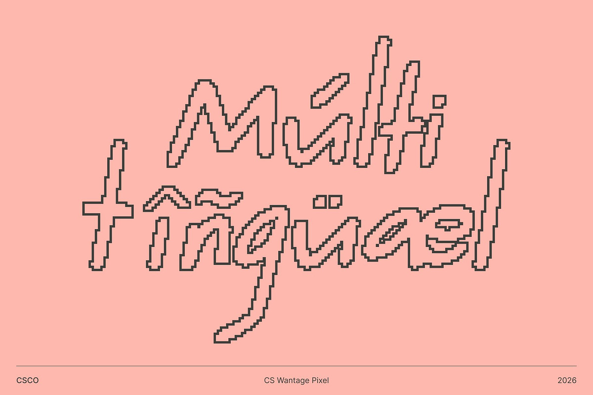 CS Wantage Pixel, a Handwritten Font by Craft Supply Co. (Photo 7 of 8)