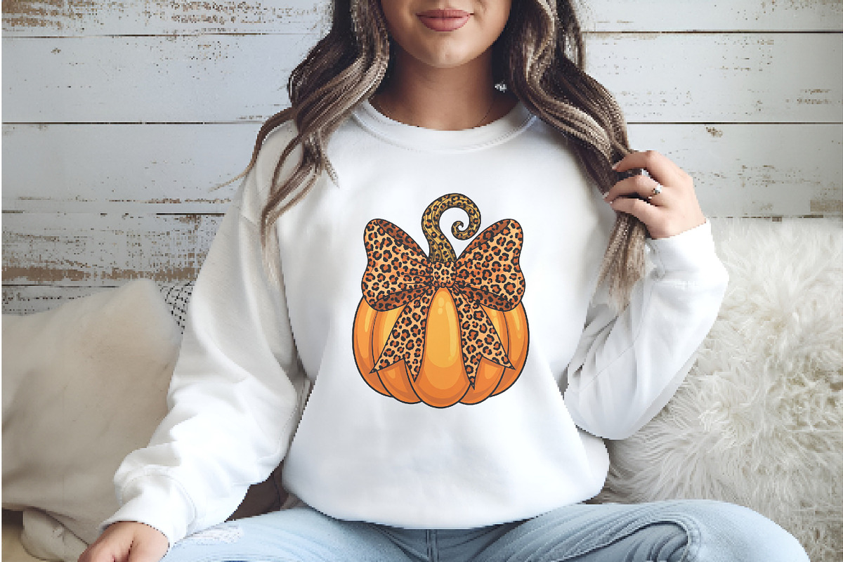 pumpkin coquette PNG, Halloween png, an Illustration by Watercolor design (Photo 4 of 4)