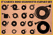 17 Garden Hose Silhouette Clipart Se, an Illustration by yasushie (Thumbnail 1 of 4)