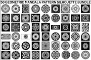 Geometric Mandala Vector Bundle, an Illustration by Designs_River (Thumbnail 1 of 51)