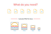 2600+ Colored Line Icons, an Outline Icon by Creative Stall (Thumbnail 3 of 4)