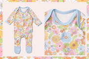 Pretty Floral Patterns & Clipart, a Pattern Graphic by Inna Moreva (Thumbnail 8 of 12)
