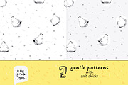 Wise Hens - 32 patterns+print, an Animal Illustration by Zooza Art (Thumbnail 5 of 10)