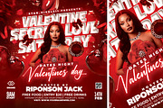 Valentine Secret Love Party Flyer, a Flyer Template by StarPixles11 (Thumbnail 3 of 3)